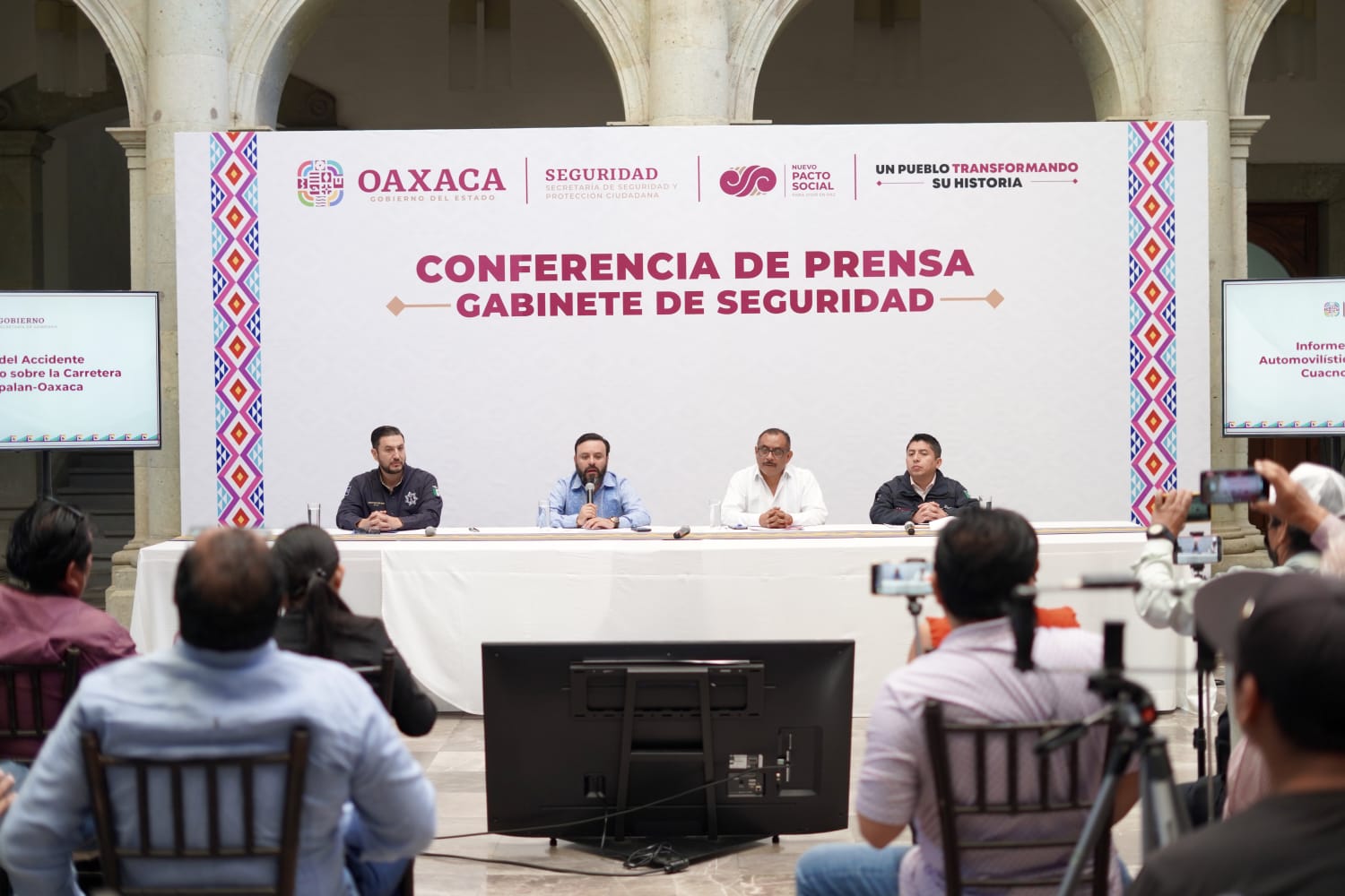 Realiza Gobierno de Oaxaca acciones estratégicas para garantizar la paz con justicia a la población oaxaqueña