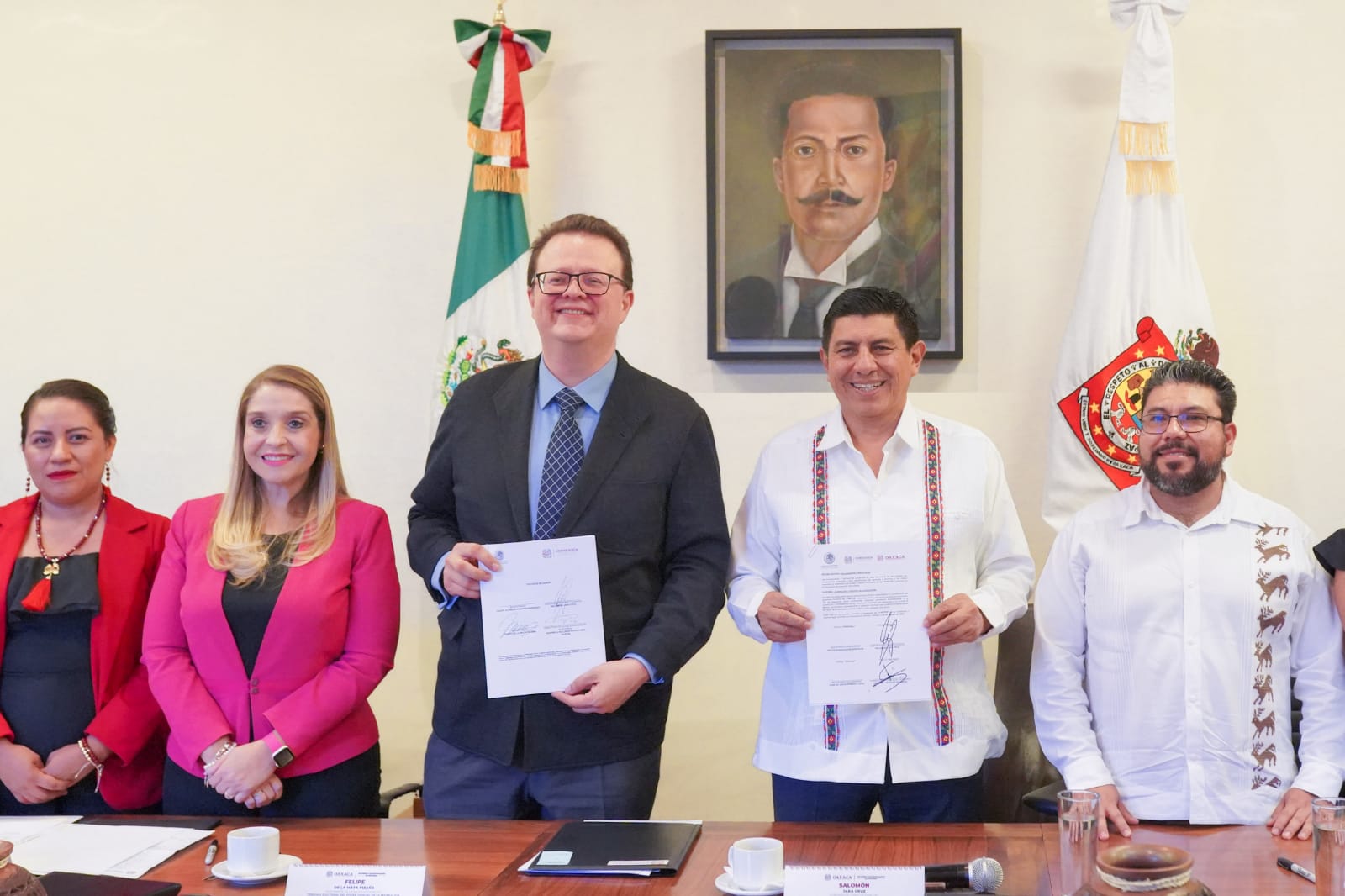 Fortalecen Gobierno de Oaxaca y TEPJF vínculos de cooperación que favorecen la profesionalización académica