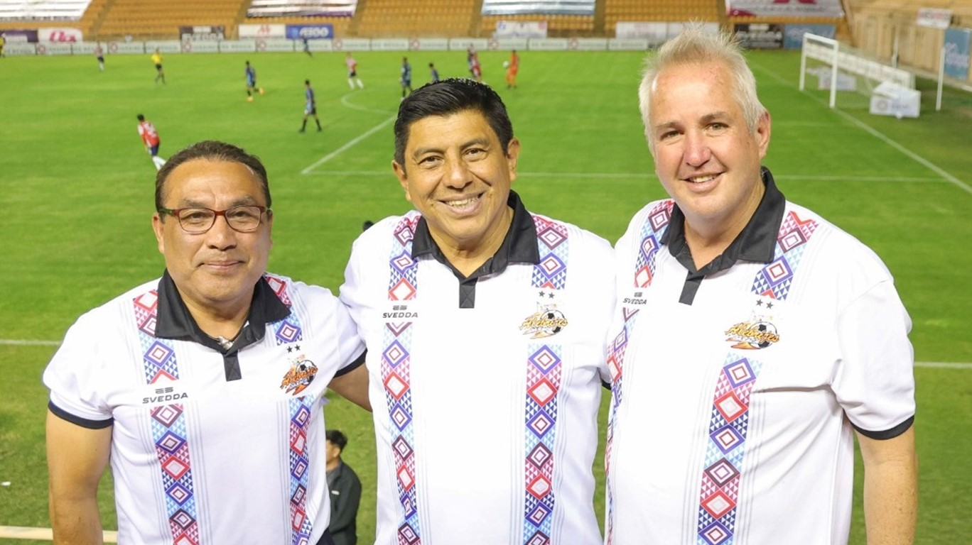 Muestra Salomón Jara apoyo a los Alebrijes de Oaxaca de cara al Torneo Apertura 2023