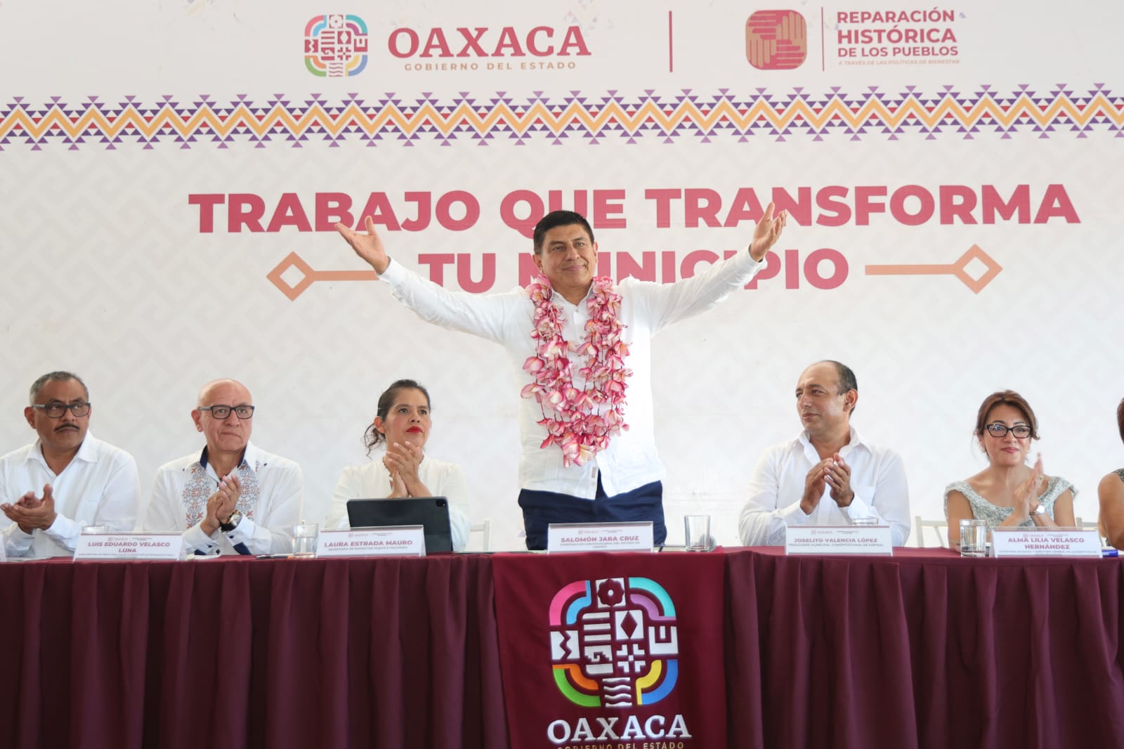 Canaliza Gobierno de Oaxaca 68 mdp a El Espinal a través de la estrategia Trabajo que Transforma tu Municipio