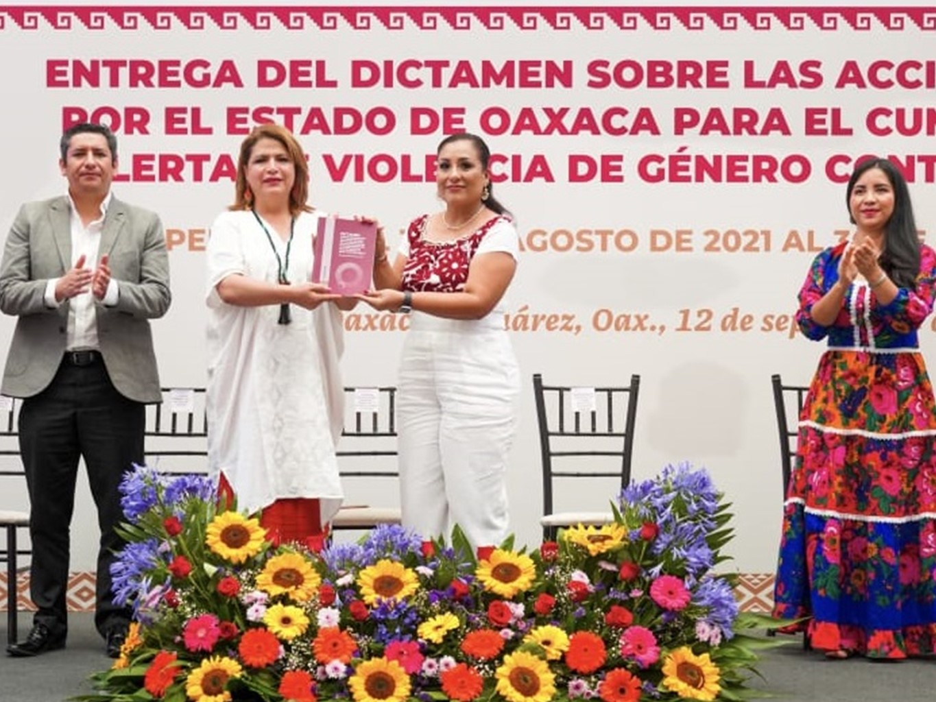 Reconoce Conavim al Gobierno de Oaxaca por avances en la lucha contra la violencia feminicida