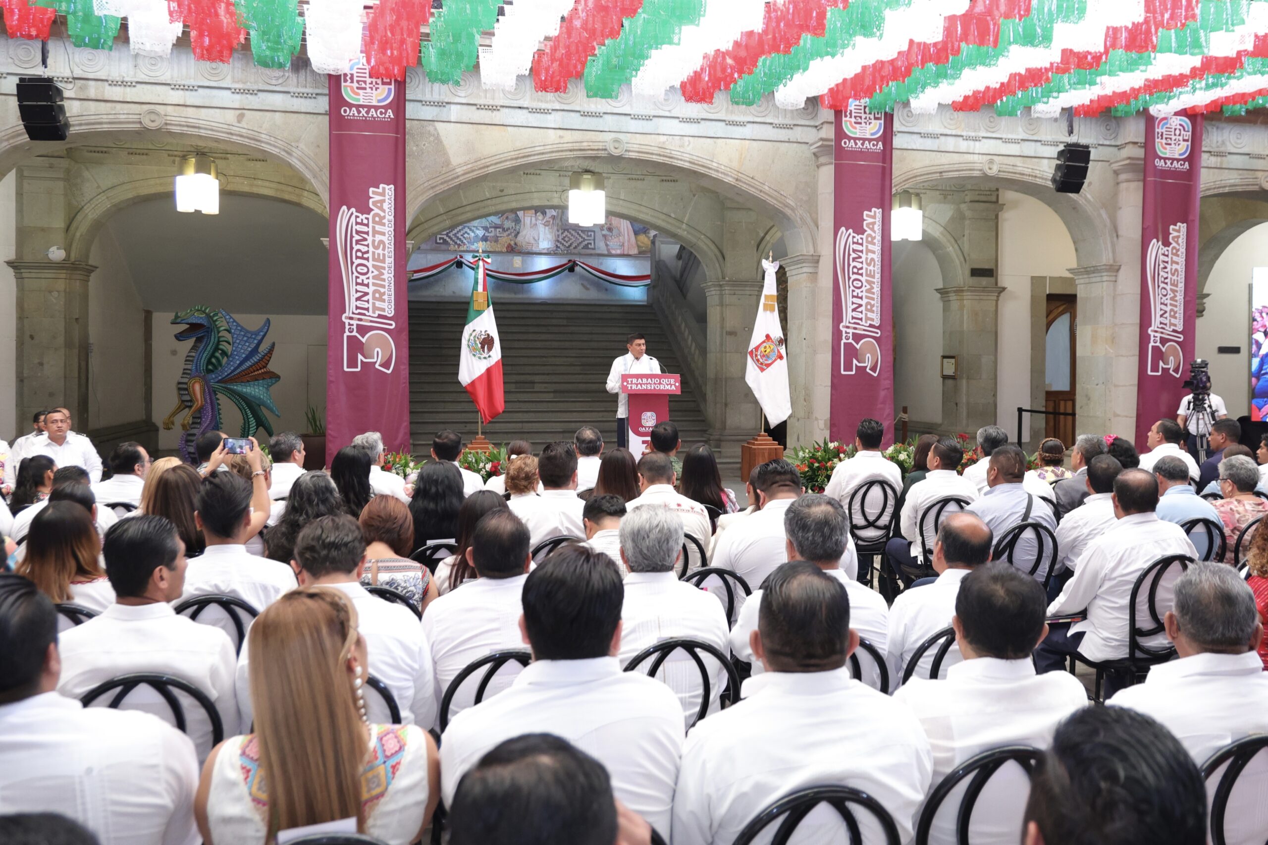 Oaxaca avanza en la ruta correcta del desarrollo, justicia y bienestar que espera y merece el pueblo: Gobernador Salomón Jara