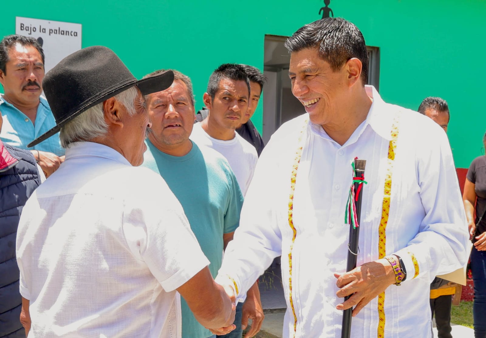En San Pedro Cajonos ofrece Salomón Jara un buen Gobierno que trabaje de la mano con los municipios de Oaxaca