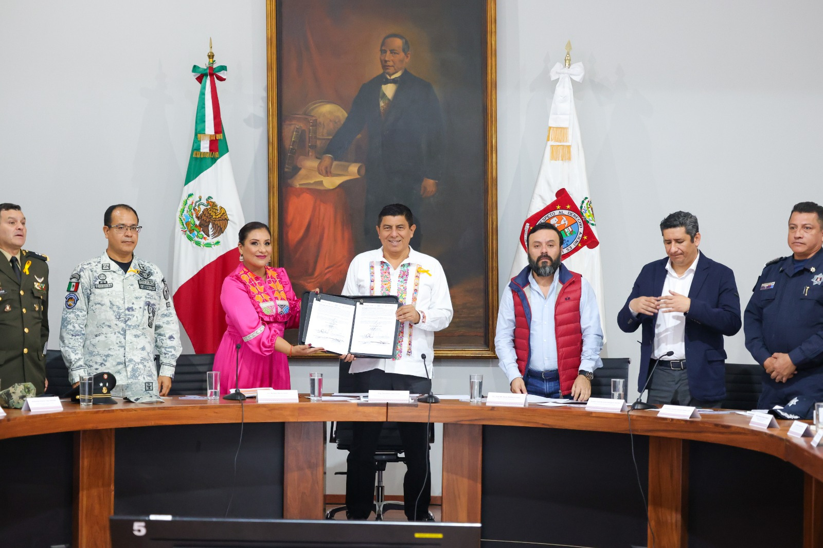 Avanza Gobierno de Oaxaca con paso firme para garantizar la seguridad pública