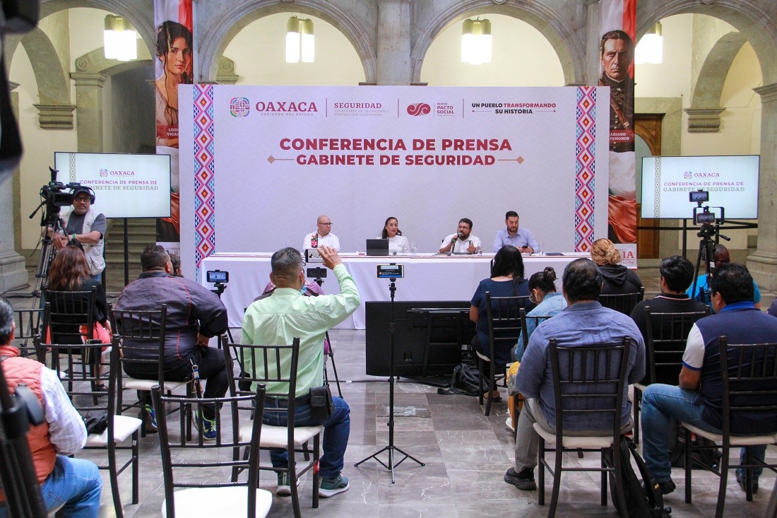 Fortalece Gobierno de Oaxaca acciones para consolidar el Nuevo Pacto Social con paz y seguridad