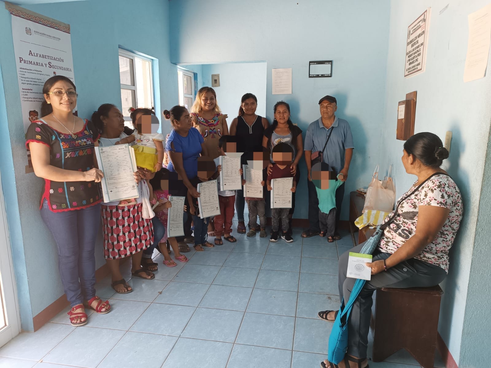 Otorga Registro Civil identidad a 50 niñas y niños de San Juan Colorado