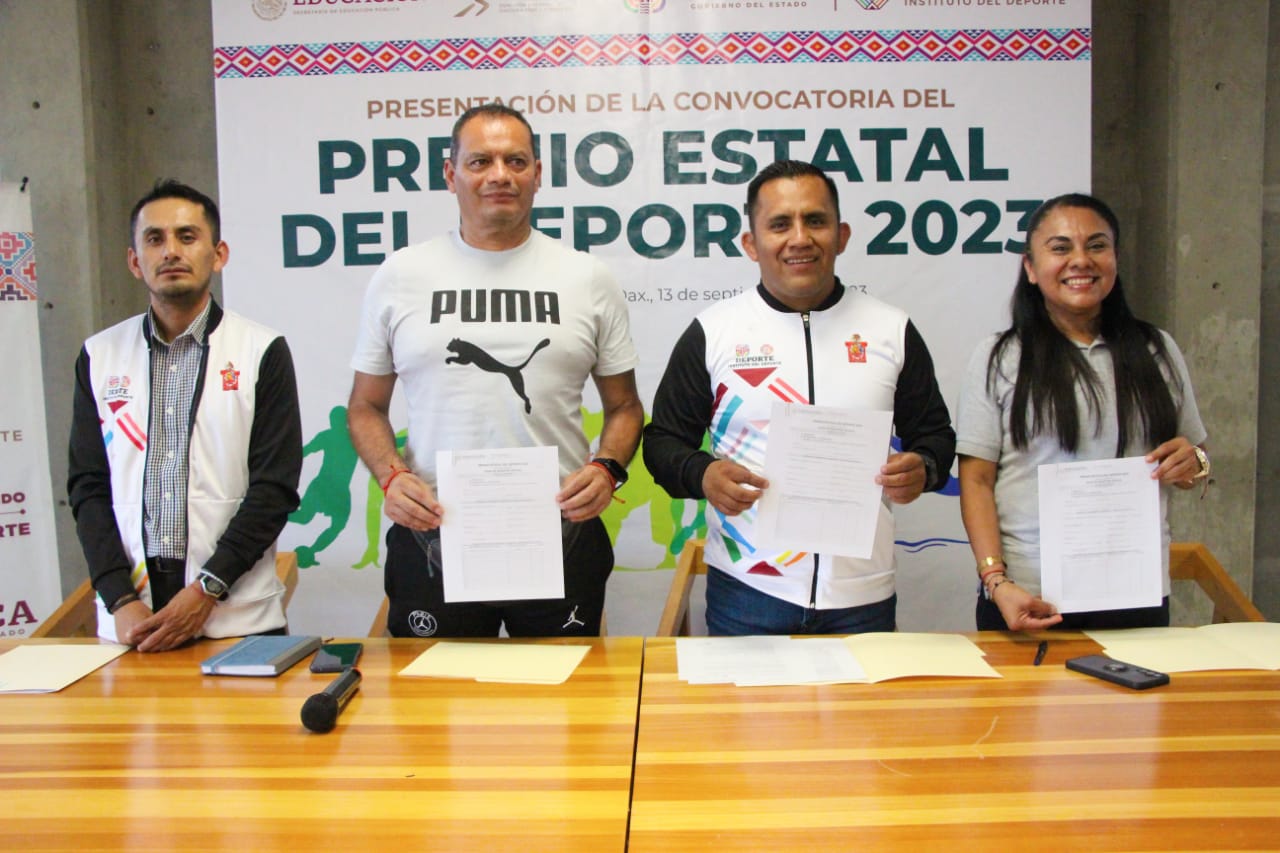 Emite Gobierno del Estado convocatoria del Premio Estatal del Deporte 2023