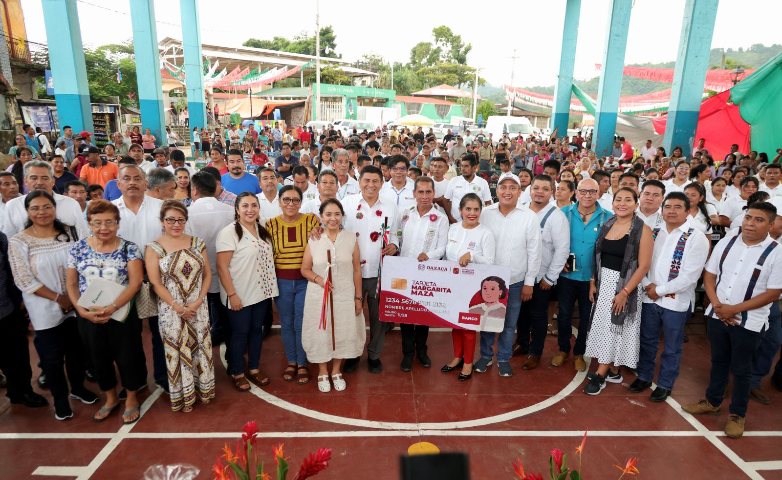 Avanza la transformación de la Costa, anuncia Salomón Jara 12 mdp para Candelaria Loxicha