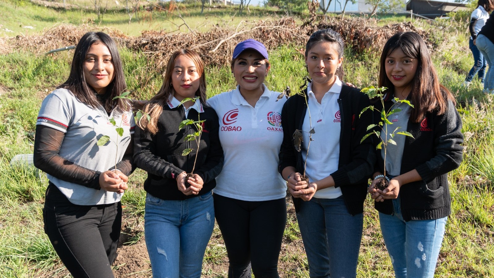 Realiza COBAO jornada de tequio y reforestación en sus 68 planteles