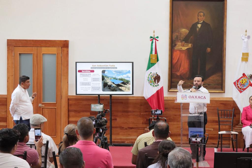 Presenta Sego informe de operaciones de los Centros de Movilidad Migratoria de Juchitán y San Sebastián Tutla