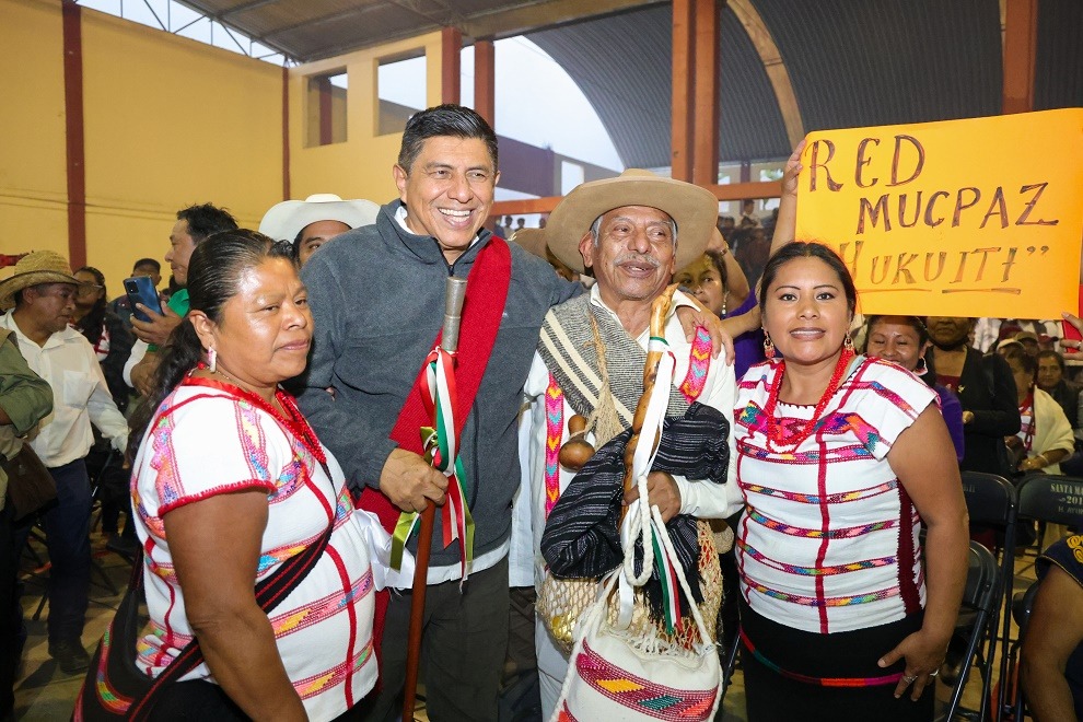 Como parte de un gobierno cercano al pueblo, anuncia Salomón Jara más de 21 mdp para Santa María Yucuhiti