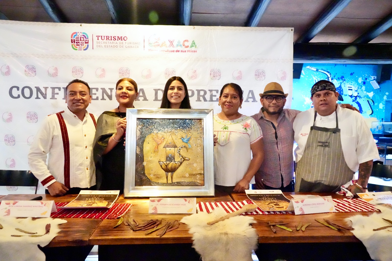 Fiesta de sabores y de tradición mixteca en la Ruta Gastronómica del Mole de Caderas