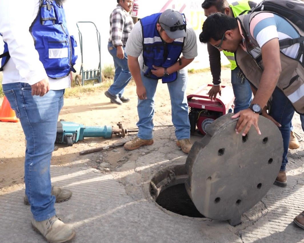 Inicia Soapa rehabilitación del colector de drenaje en la colonia Reforma Agraria