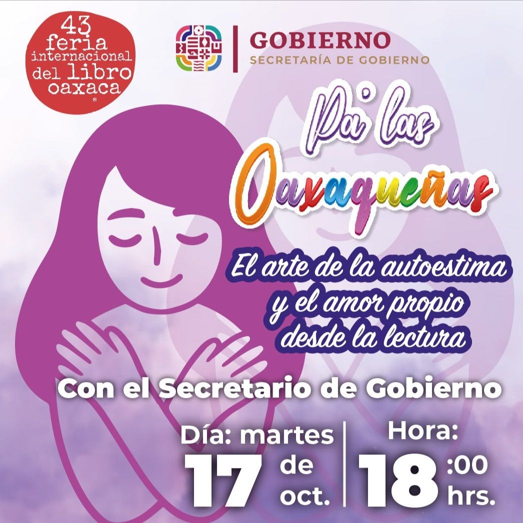 Acercará la FILO 2023 a los jóvenes el programa Paz y Justicia para el pueblo de Oaxaca