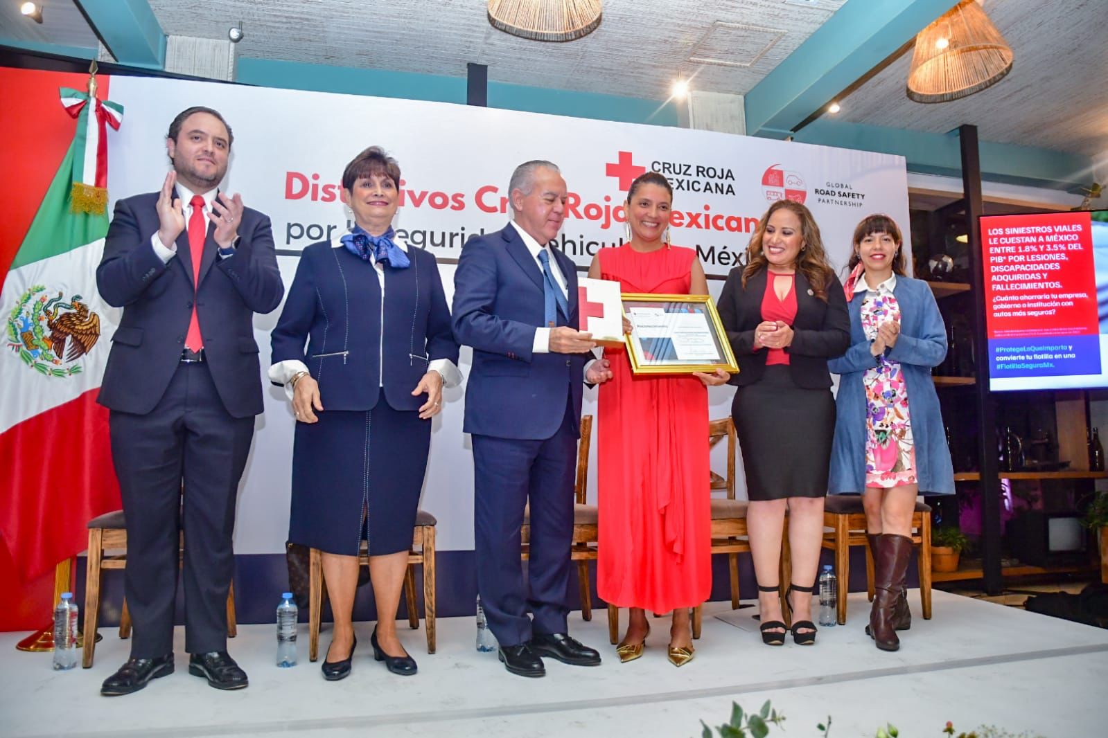 Oaxaca es reconocida por la Cruz Roja Mexicana por su política de seguridad vehicular