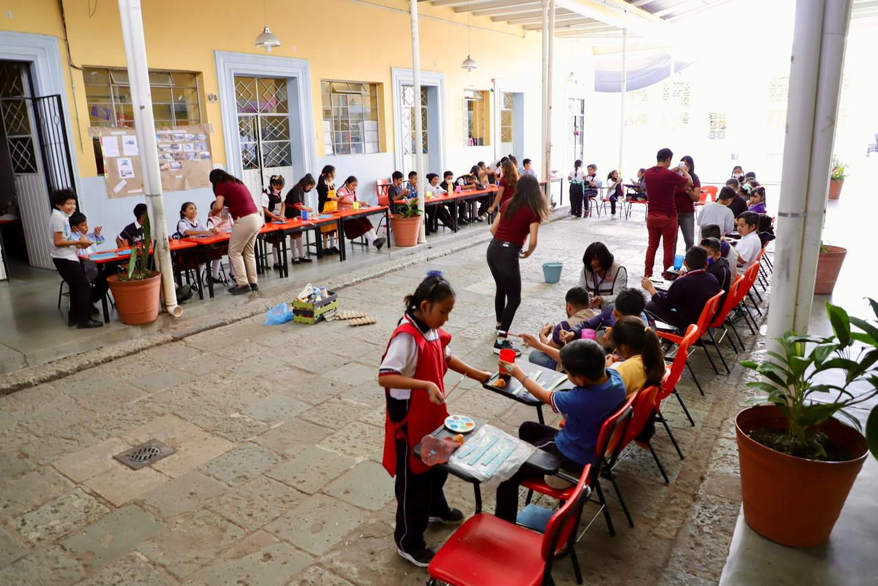 Promueve Soapa cultura de protección al ambiente con talleres dirigidos a niñas y niños