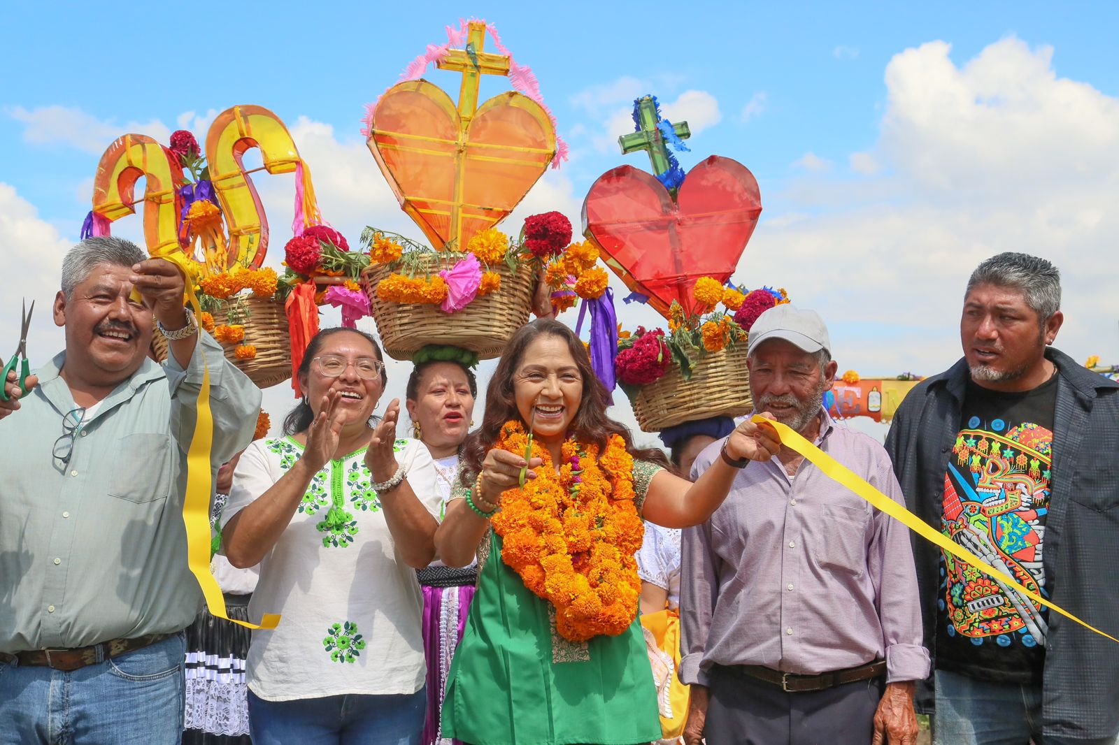 Invitan a la Quinta Feria de la Caña y Corte de Flor de Cresta de Gallo y Cempasúchil, Ciénega de Zimatlán 2023