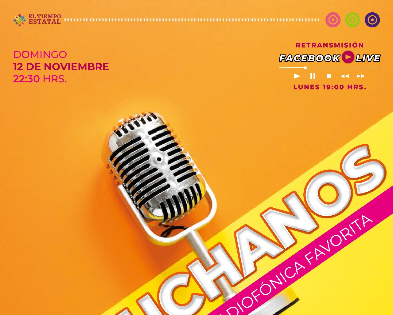 Invitan a disfrutar de las Fiestas de Noviembre en El Tiempo Estatal de la Hora Nacional
