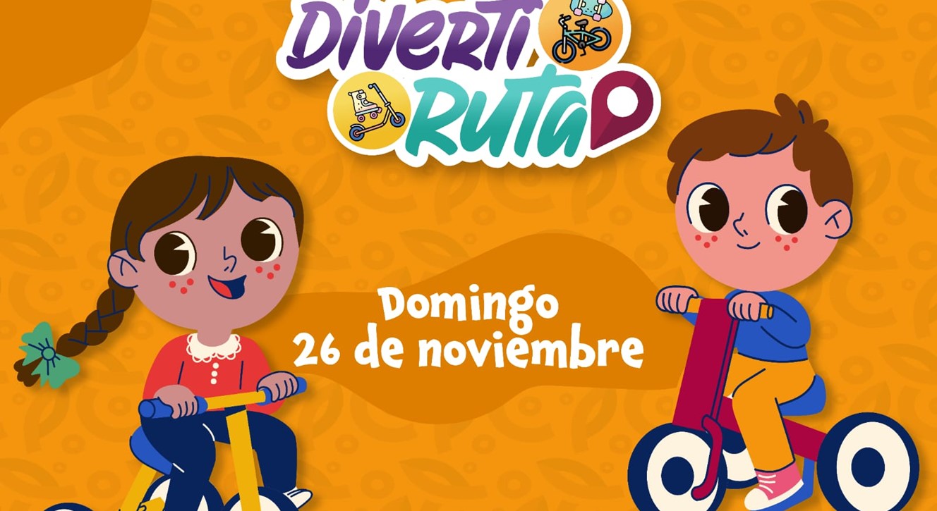 Realizarán este domingo novena edición de DivertiRuta con más de 40 actividades