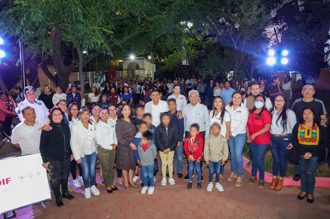 Impulsa Gobierno Estatal bienestar de las familias oaxaqueñas con inauguración de Parque DIF