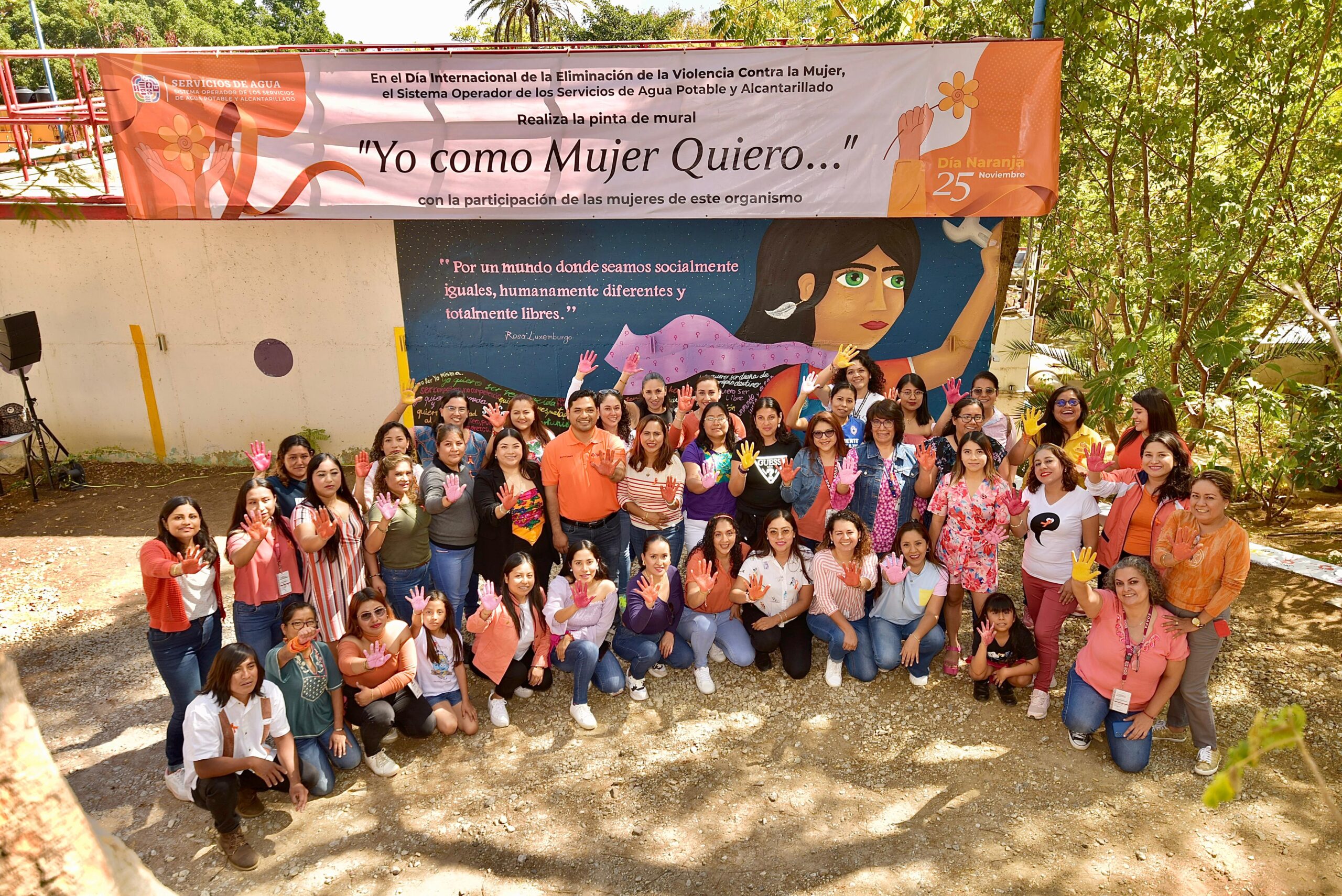 Soapa se suma a las acciones en contra de la violencia hacia las mujeres