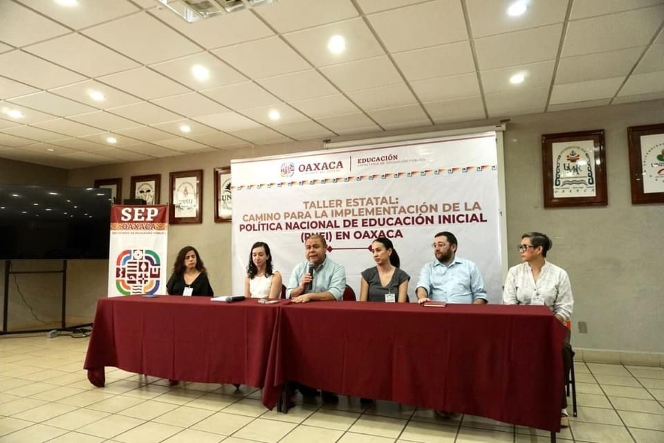 Imparte SEP Oaxaca taller para la implementación de la Política Nacional de Educación Inicial en la entidad