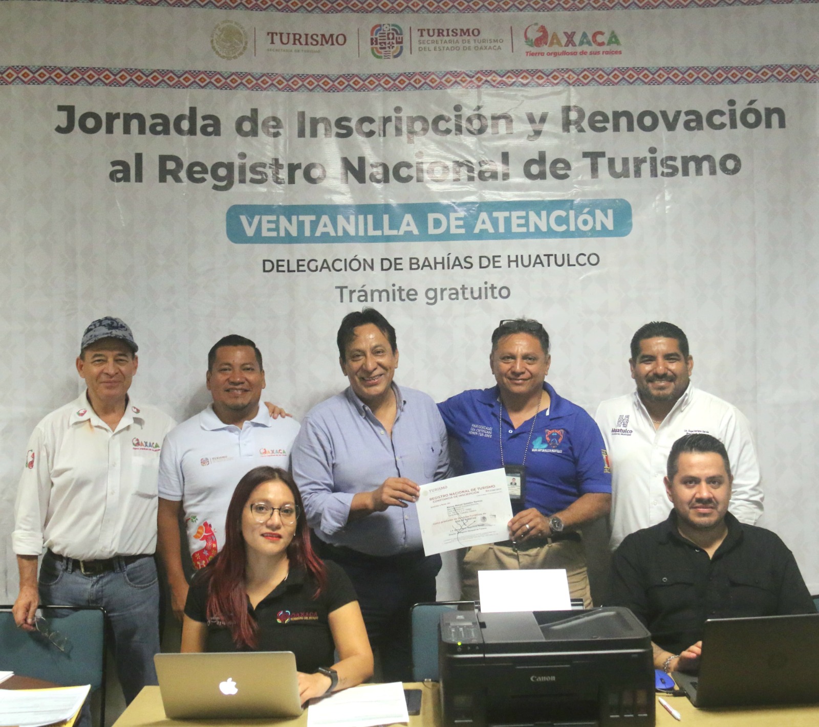 Concluye con éxito Jornada de Inscripción al Registro Nacional de Turismo