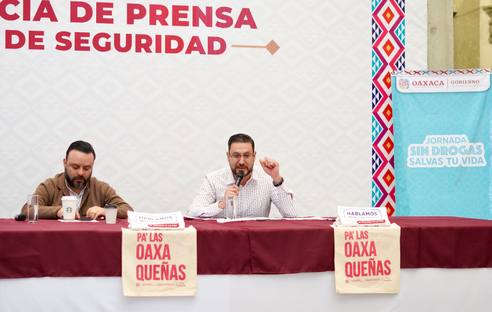 Fortalece SSPC colaboración institucional para garantizar seguridad, orden y tranquilidad en Oaxaca