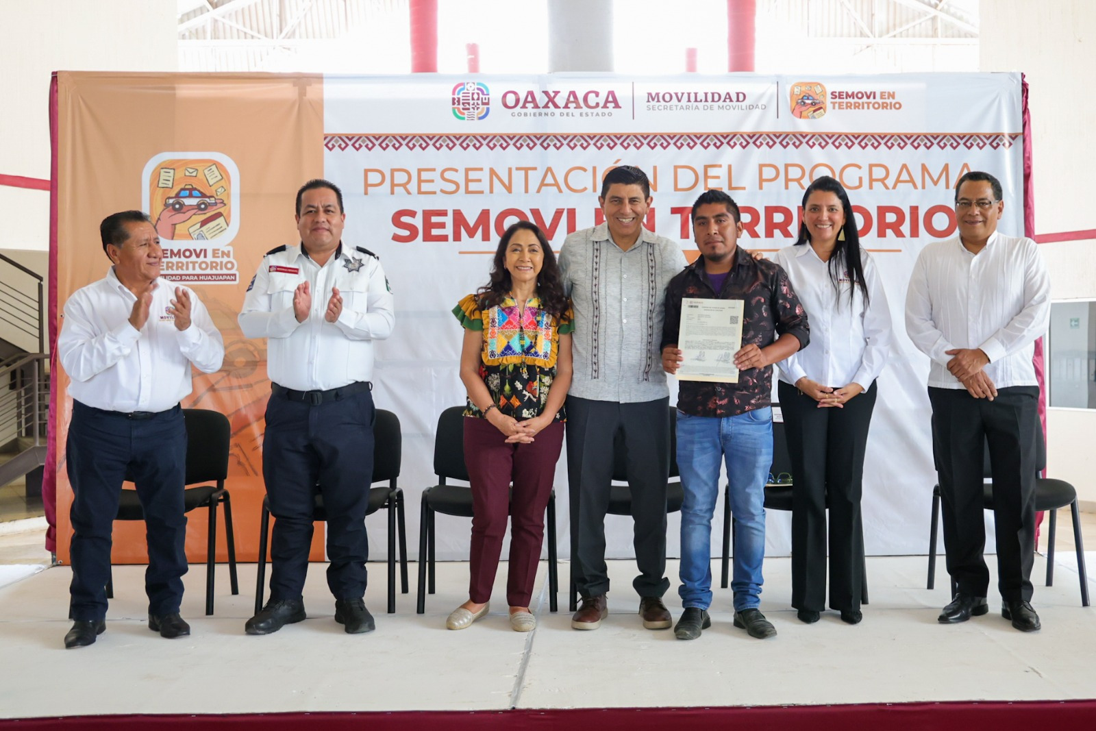 Pone en marcha Gobierno de Oaxaca programa Semovi en Territorio para acercar los servicios a la población
