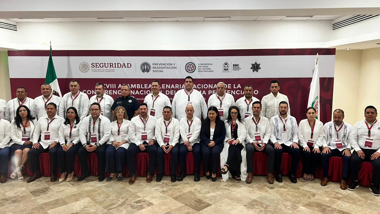 Participa Oaxaca en la XXVIII Asamblea Plenaria Nacional de la Conferencia Nacional del Sistema Penitenciario