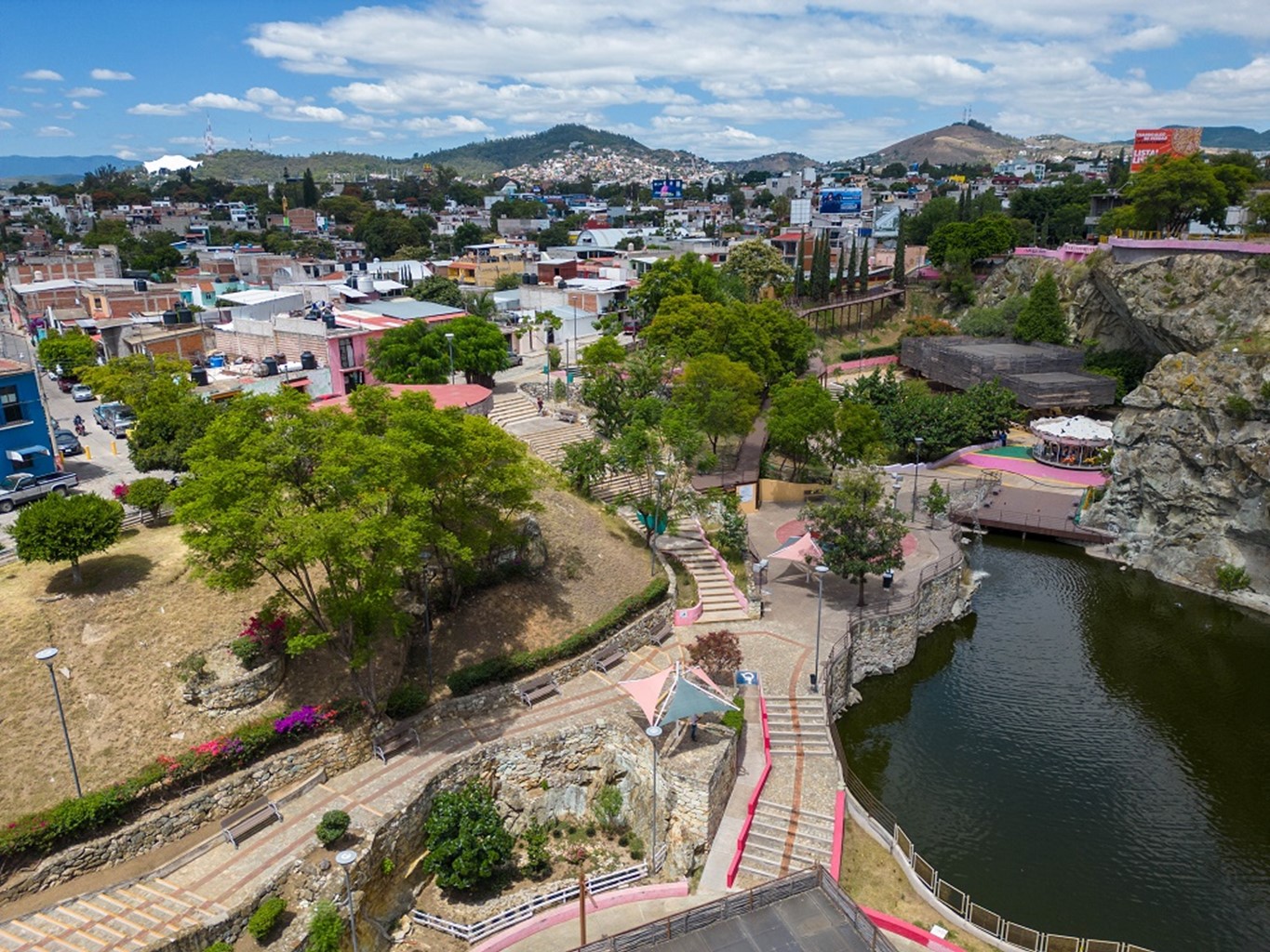 Parque Ciudad de las Canteras contribuye al desarrollo humano: Secretaría de Administración