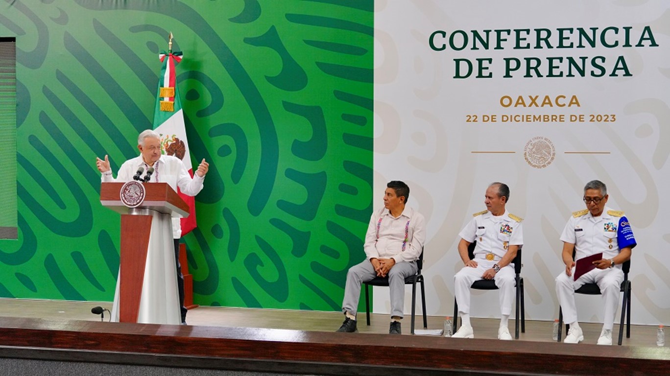 Celebra Presidente López Obrador despunte económico de Oaxaca