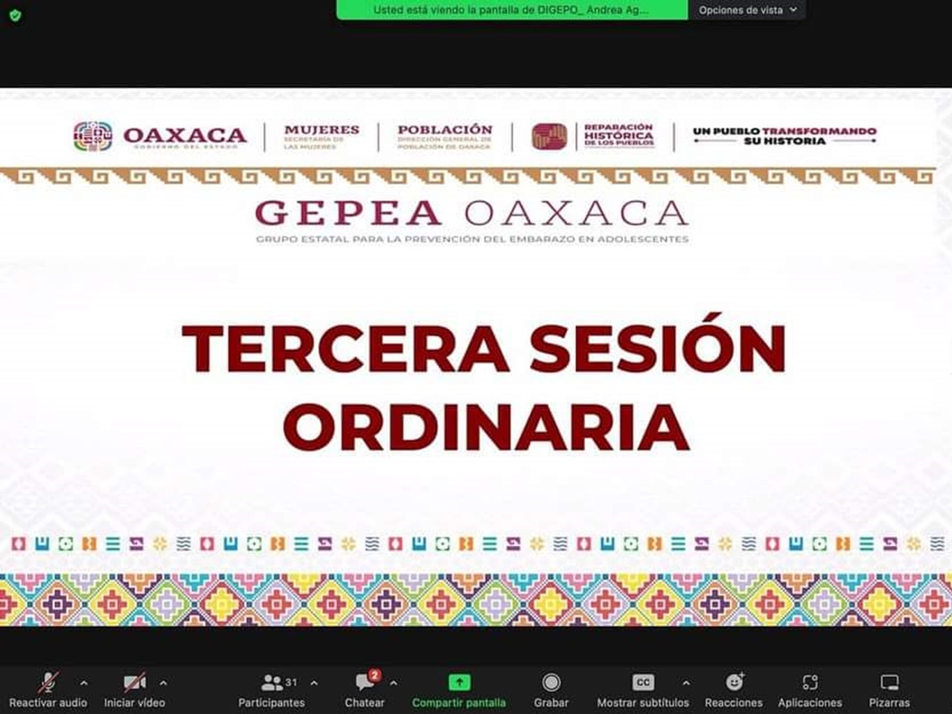 Registra Oaxaca disminución de embarazos en niñas y adolescentes: GEPEA