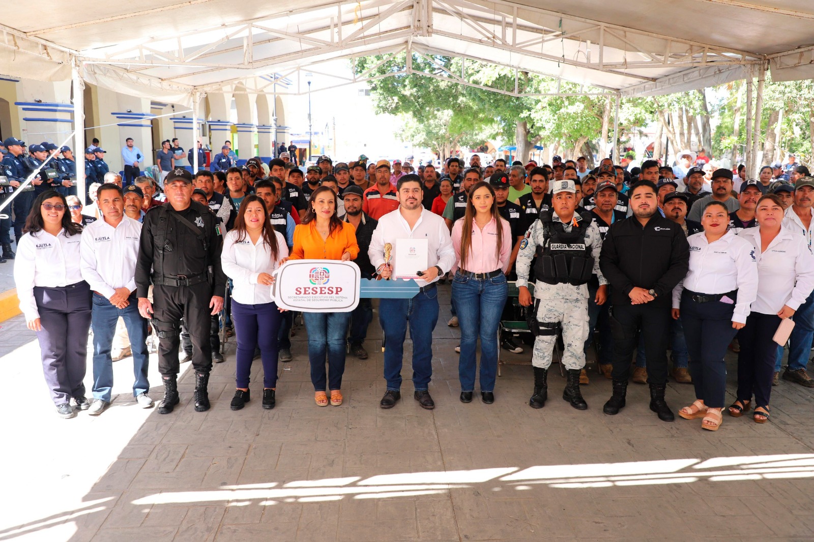 Con entrega de equipamiento el Gobierno del Estado fortalece a cuerpos de seguridad