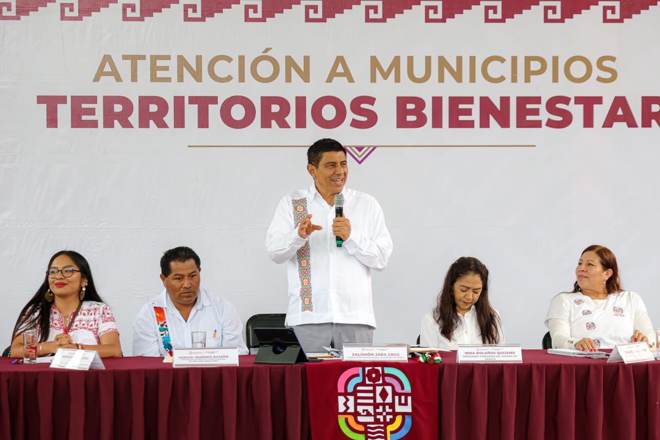Con acciones en salud, educación y obra pública, la Primavera Oaxaqueña resarcirá adeudo histórico con San Juan Comaltepec