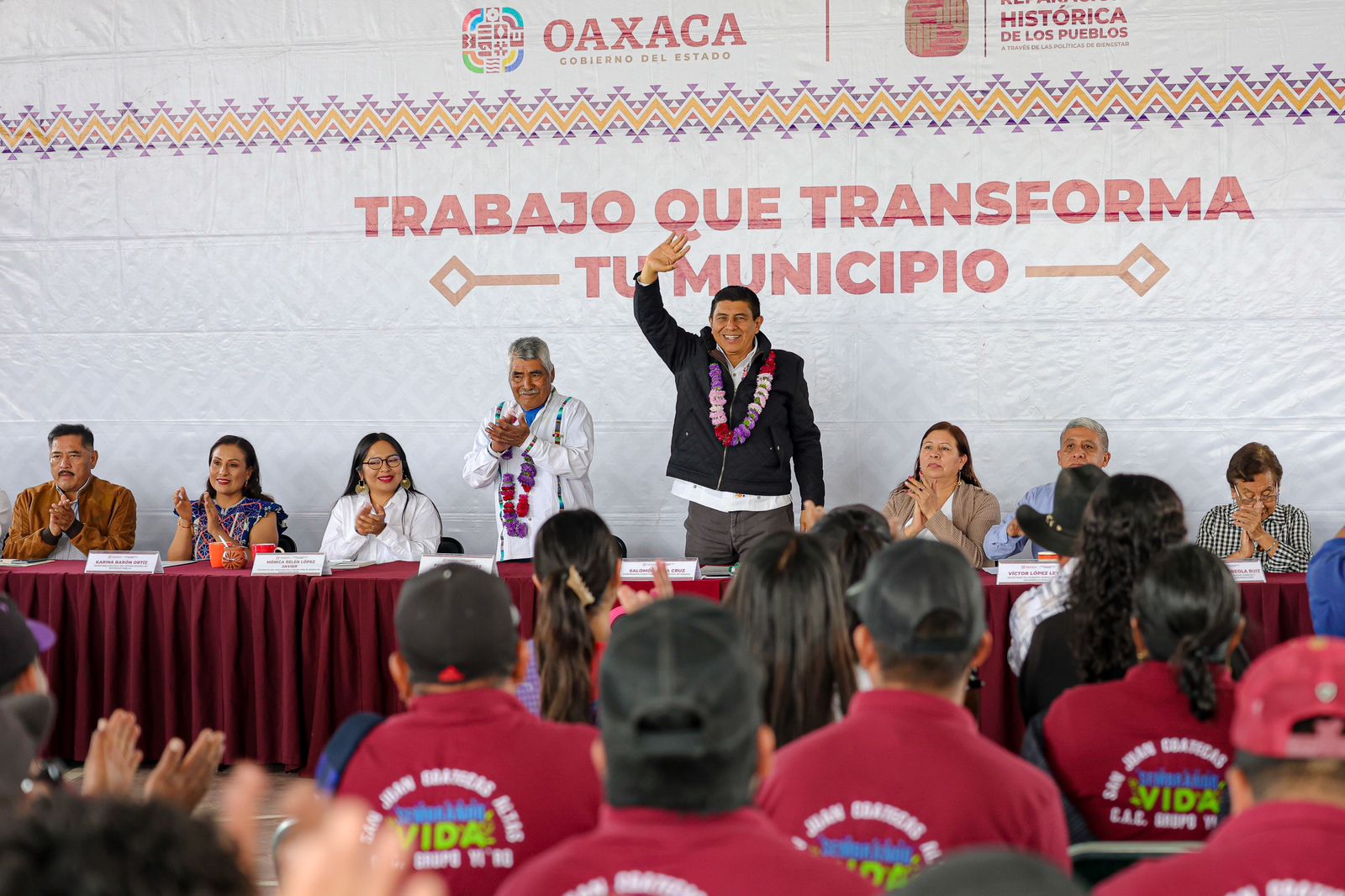 En Coatecas Altas es momento del cambio y la transformación: Salomón Jara Cruz