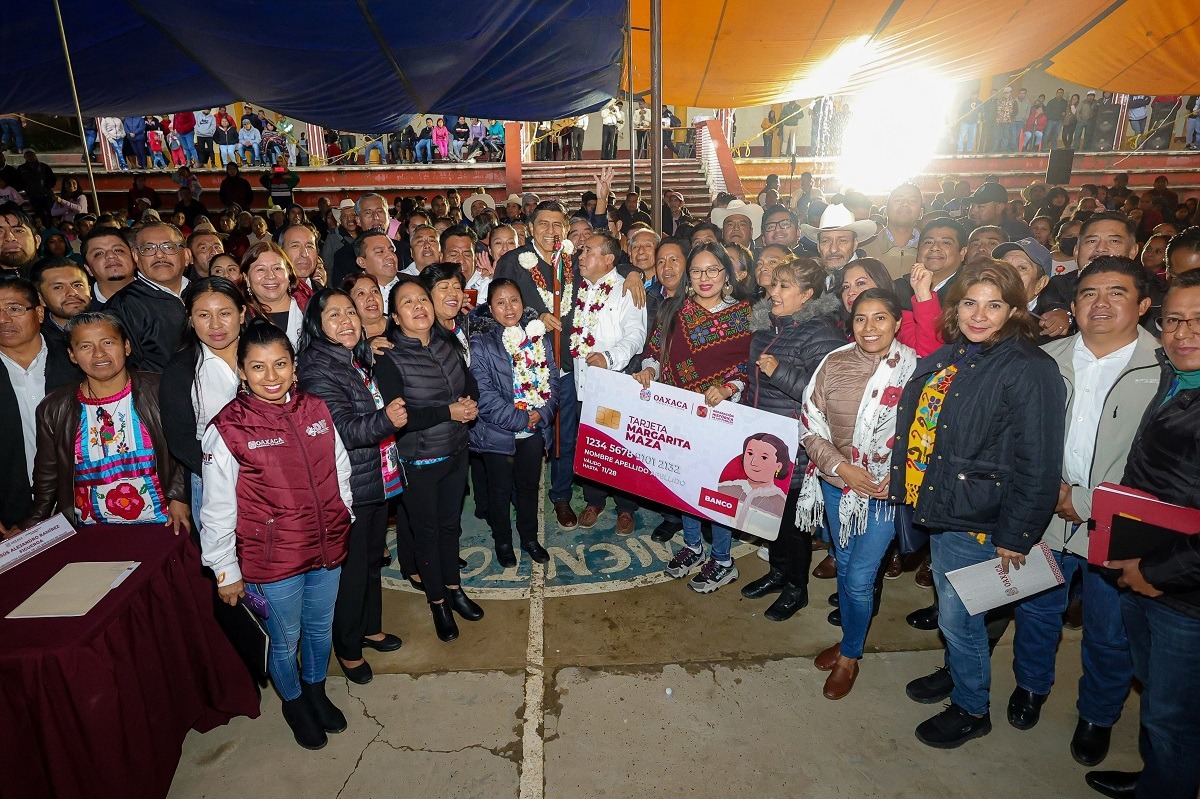 Reitera Gobierno de Oaxaca compromiso con el desarrollo de San Mateo Yoloxochitlán