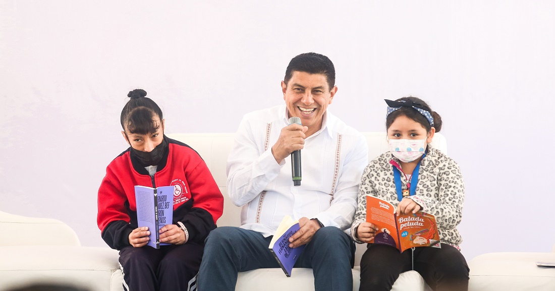 A través de la lectura, Gobierno del Estado transforma la historia de Oaxaca