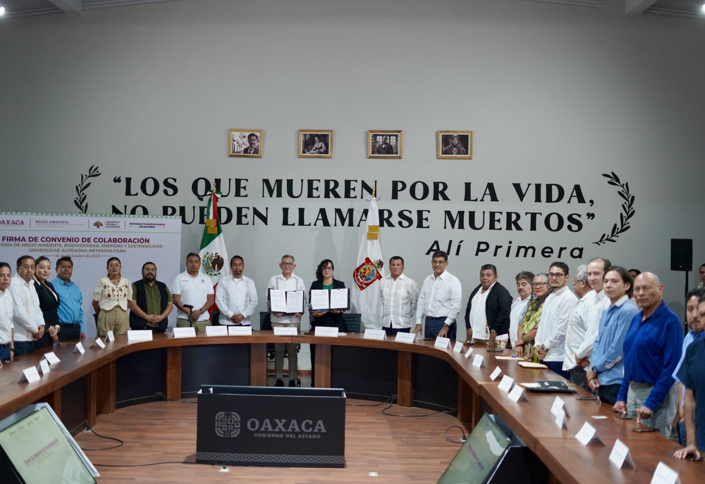 Forman alianza Gobierno de Oaxaca y UAM en materia de sostenibilidad