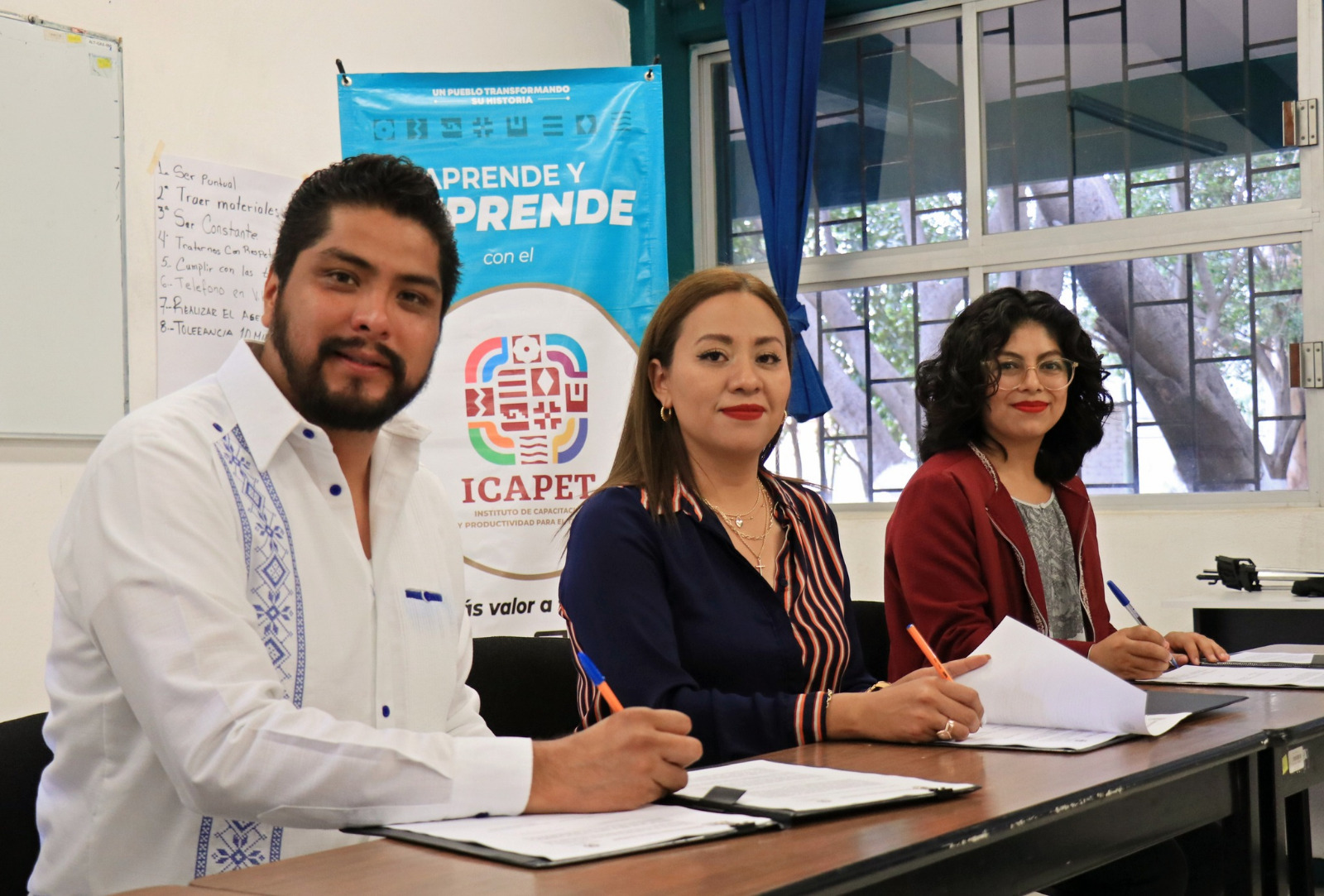 En beneficio de la población oaxaqueña Icapet firma convenio con Buckner México