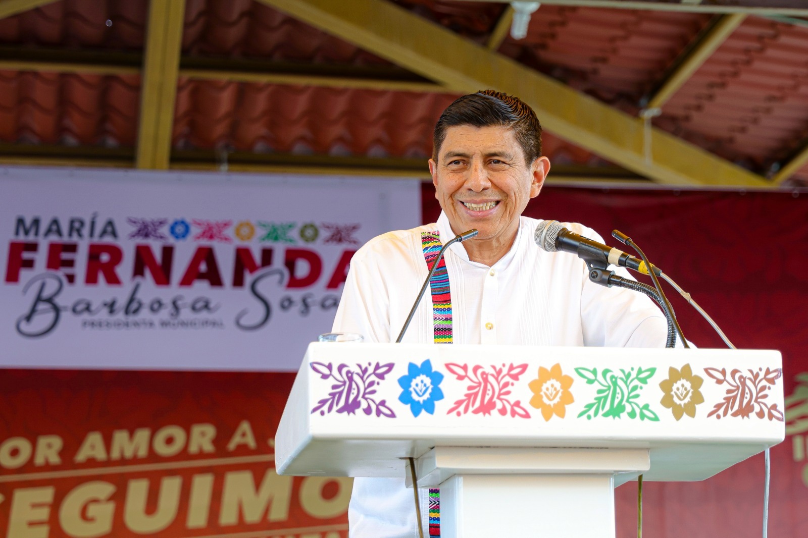 Anuncia Salomón Jara conclusión del hospital de Jalapa de Díaz para el 2024