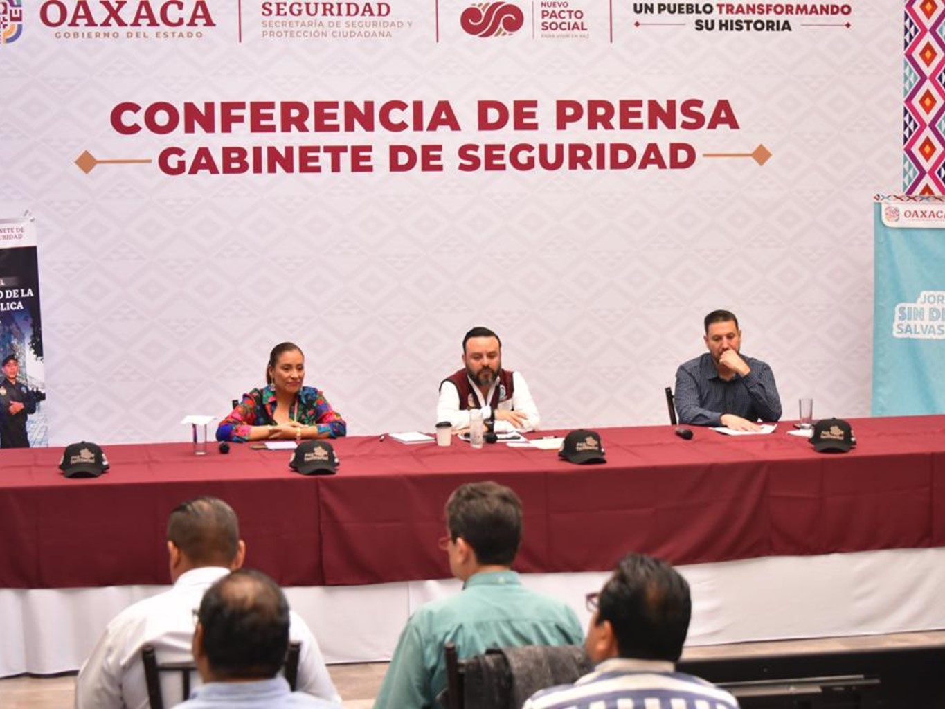 Mantiene SSPC despliegue de acciones para salvaguardar la integridad de la población oaxaqueña
