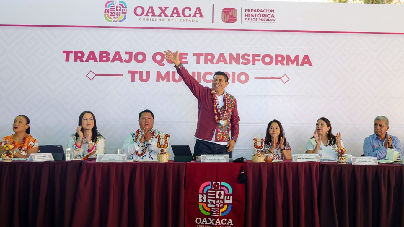Combate a la pobreza y marginación en San Antonino Castillo Velasco, compromiso del Gobierno de la Transformación