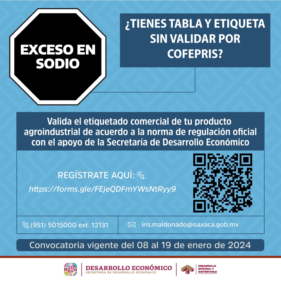 Convoca Gobierno del Estado a empresas a participar en validación del etiquetado comercial