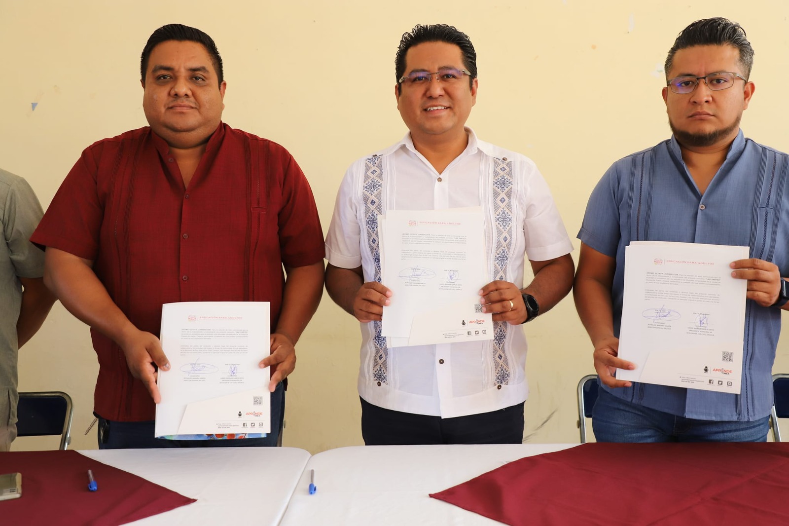 Inaugura IEEA Plaza Comunitaria en San Juan de los Cués