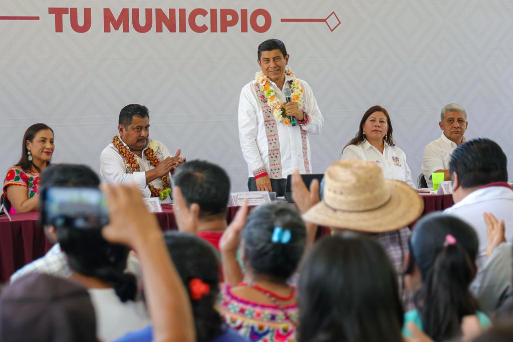 Educación, salud y campo tendrán acciones que impulsen el desarrollo de San Juan Lachao