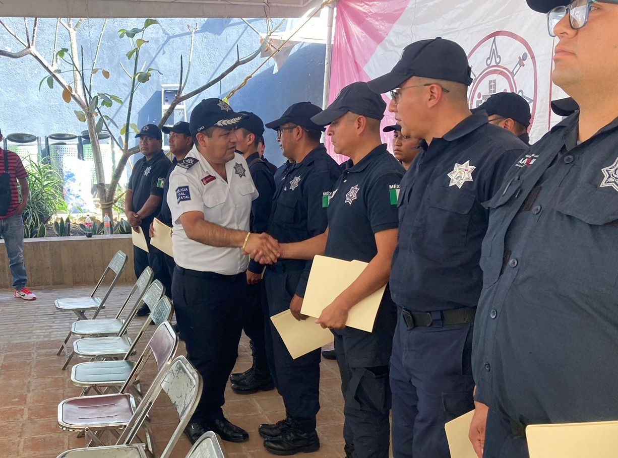 Capacitan a Policía Municipal de Villa de Zaachila en educación y seguridad vial