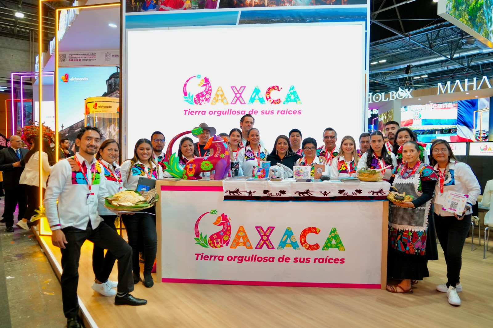 Exitosa participación de Oaxaca en primer día de Fitur 2024