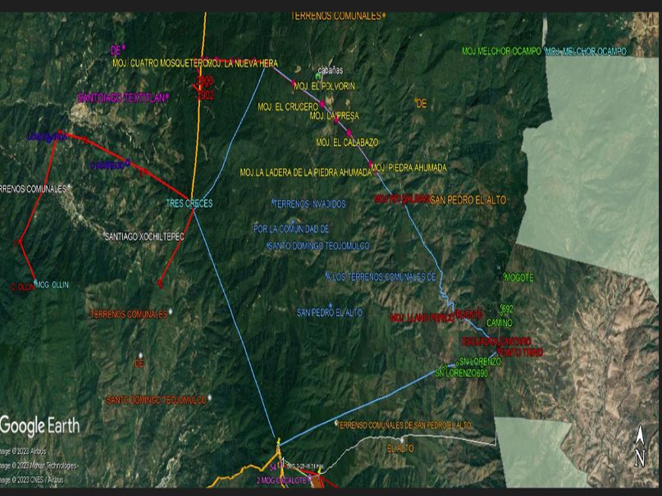 Prioriza Sego la mediación del conflicto agrario entre Santo Domingo Teojomulco y San Pedro el Alto