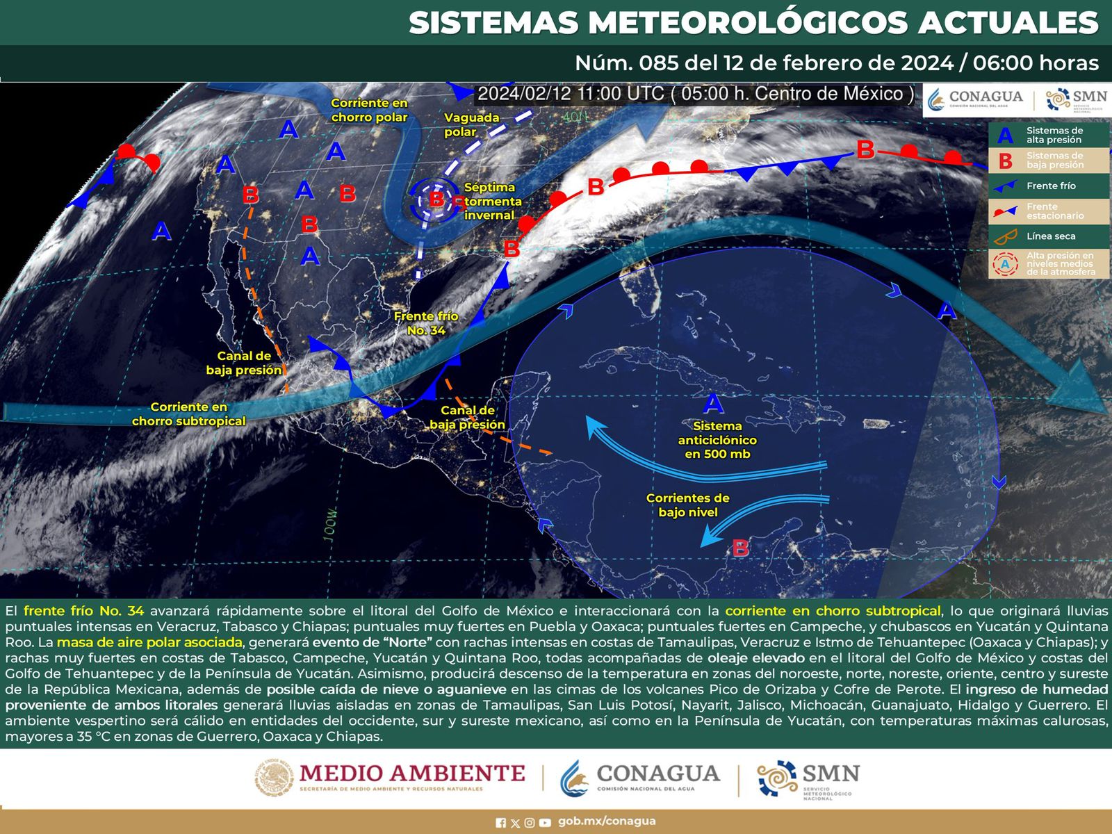 Ambiente caluroso en el día y ligero refrescamiento por la noche, el pronóstico para este lunes